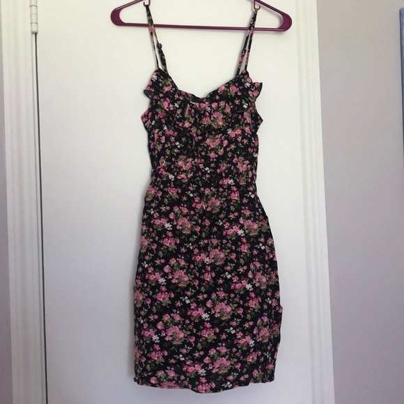 Rue21 | Dresses | Rue2 Black Floral Dress | Poshmark